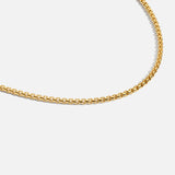 The William Rounded Box Chain Necklace