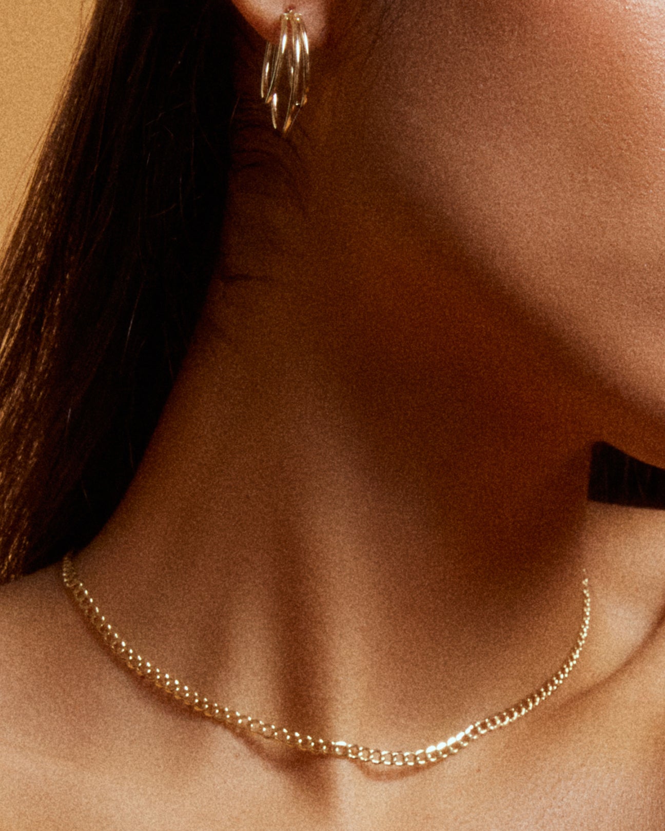 14K Solid Gold Curb Chain Necklace - Park Gems Fine Jewelry