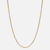 Prism Cut Rope Chain Necklace